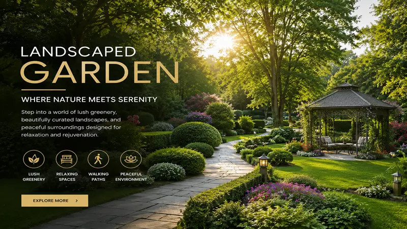 Landscaped Gardens at Omaxe Greater Noida